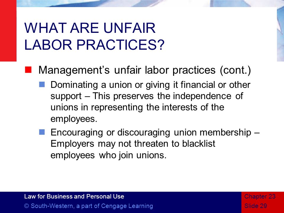 Unfair Labor Practice